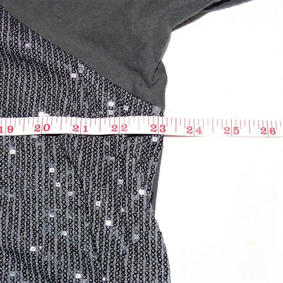 Eyelash Couture grey sequin blouse - Picture 5 of 5